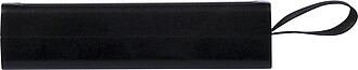 Recycled ABS portable speaker Malina, black