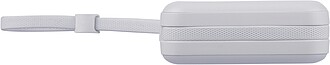 Recycled ABS powerbank Jona, white