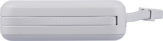 Recycled ABS powerbank Jona, white