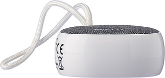 Recycled ABS speaker Mireya, white