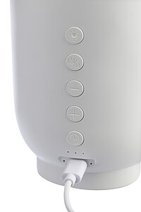 Recycled ABS speaker Rumi, white