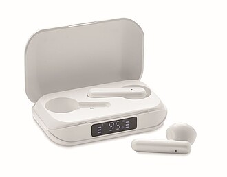 Recycled ABS True Wireless Stereo (TWS) 5.3 wireless stereo earbuds