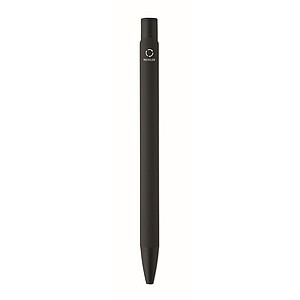 Recycled aluminium ball pen, black