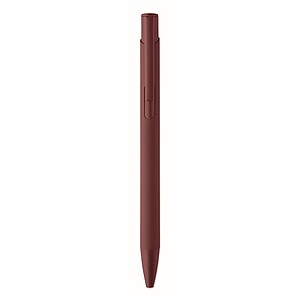 Recycled aluminium ball pen, burgundy