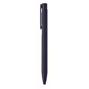 Recycled aluminium ball pen, french navy