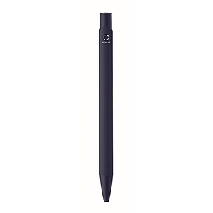 Recycled aluminium ball pen, french navy