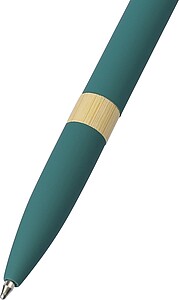 Recycled aluminium ballpen, green