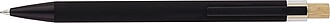 Recycled aluminium ballpen Kira, black