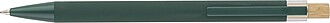 Recycled aluminium ballpen Kira, green