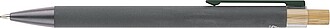 Recycled aluminium ballpen Kira, grey
