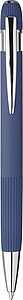 Recycled aluminium ballpen Mael, blue