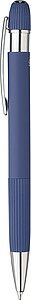 Recycled aluminium ballpen Mael, blue