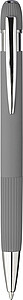 Recycled aluminium ballpen Mael, grey