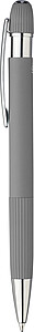 Recycled aluminium ballpen Mael, grey