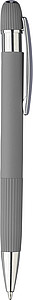 Recycled aluminium ballpen Mael, grey