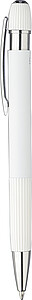Recycled aluminium ballpen Mael, white