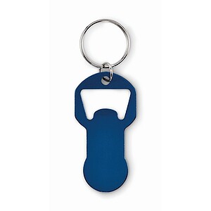 Recycled aluminium bottle opener k, french navy