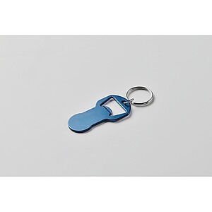 Recycled aluminium bottle opener k, french navy