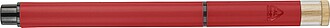 Recycled aluminium lacquered pen set Ilaria, red