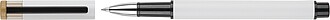 Recycled aluminium lacquered pen set Ilaria, white