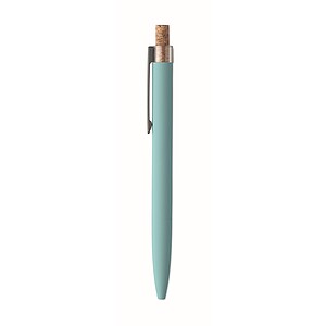 Recycled aluminium pen, baby blue