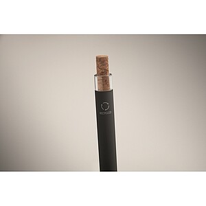 Recycled aluminium pen, black