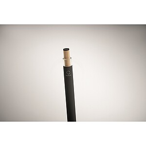 Recycled aluminium pen, black