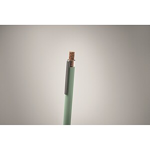 Recycled aluminium pen, mint green