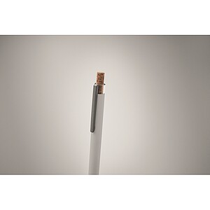 Recycled aluminium pen, white