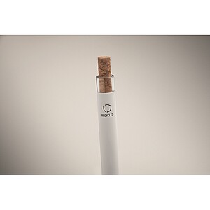 Recycled aluminium pen, white