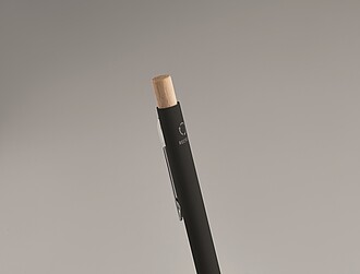 Recycled aluminium push ball pen