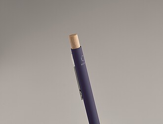 Recycled aluminium push ball pen