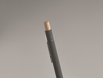 Recycled aluminium push ball pen