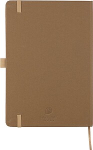 Recycled biowaste and carton notebook A5 Gertrud