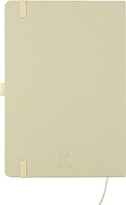 Recycled biowaste and carton notebook A5 Gertrud