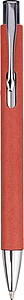 Recycled carton ballpen Debra, red