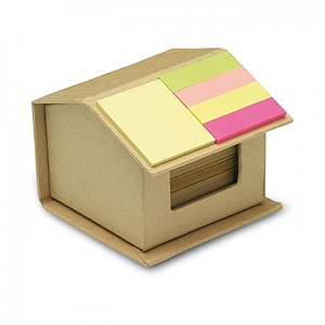 Recycled carton sticky notes, beige