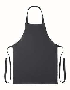 Recycled cotton apron, french navy