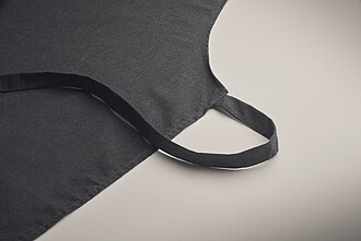 Recycled cotton apron, french navy