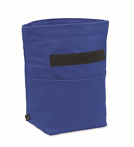Recycled cotton cooler bag, royal blue
