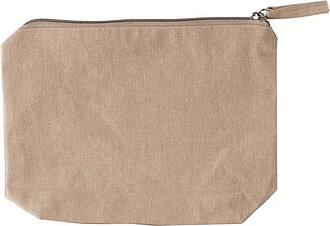 Recycled cotton cosmetic bag (180 gsm) Cressida