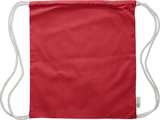 Recycled cotton drawstring bag Joy