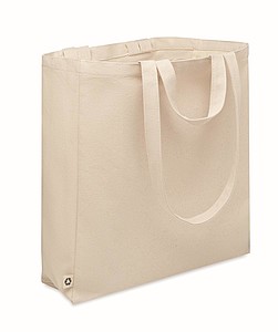 Recycled cotton shopping bag