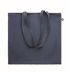 Recycled denim shopping bag