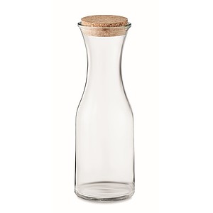 Recycled glass carafe