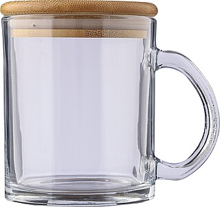 Recycled glass drinking mug 300 ml