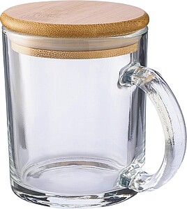 Recycled glass drinking mug 300 ml