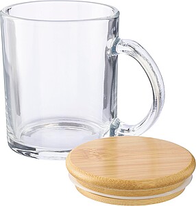 Recycled glass drinking mug 300 ml