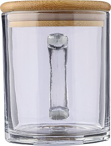 Recycled glass drinking mug 300 ml