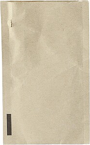 Recycled leather keychain Jim, brown